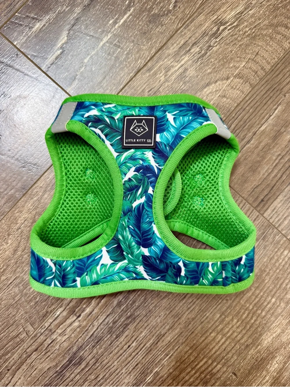 LITTLE KITTY CO. CAT STEP-IN HARNESS VACAY PALMS